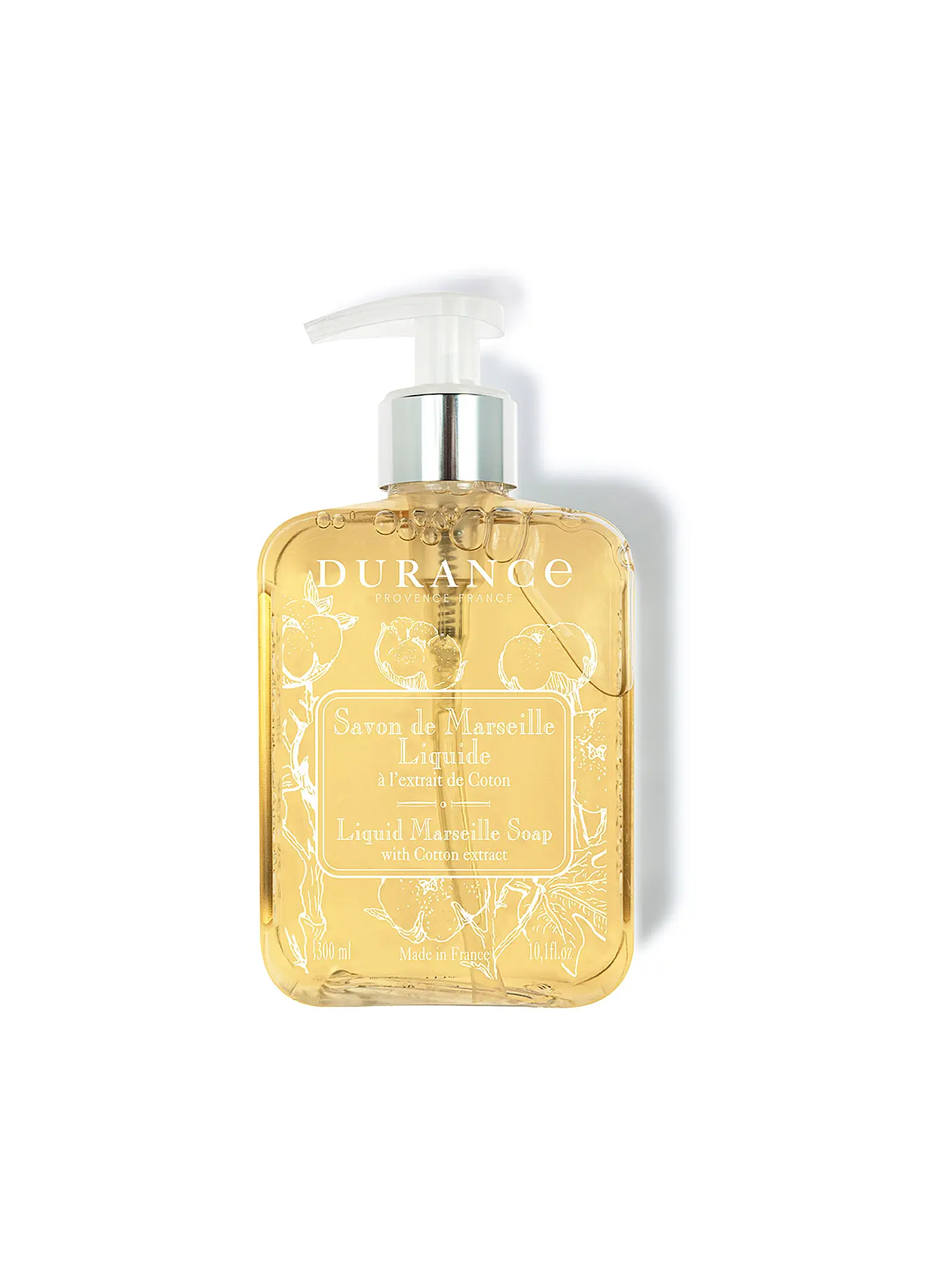 DURANCE | Marseiller Flüssigseife Pfirsich 300ml | creme